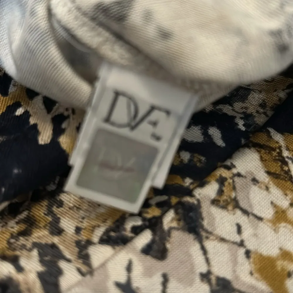 DVF Ani Silk Animal Print Strapless Wide Leg Jumpsuit - Image 10