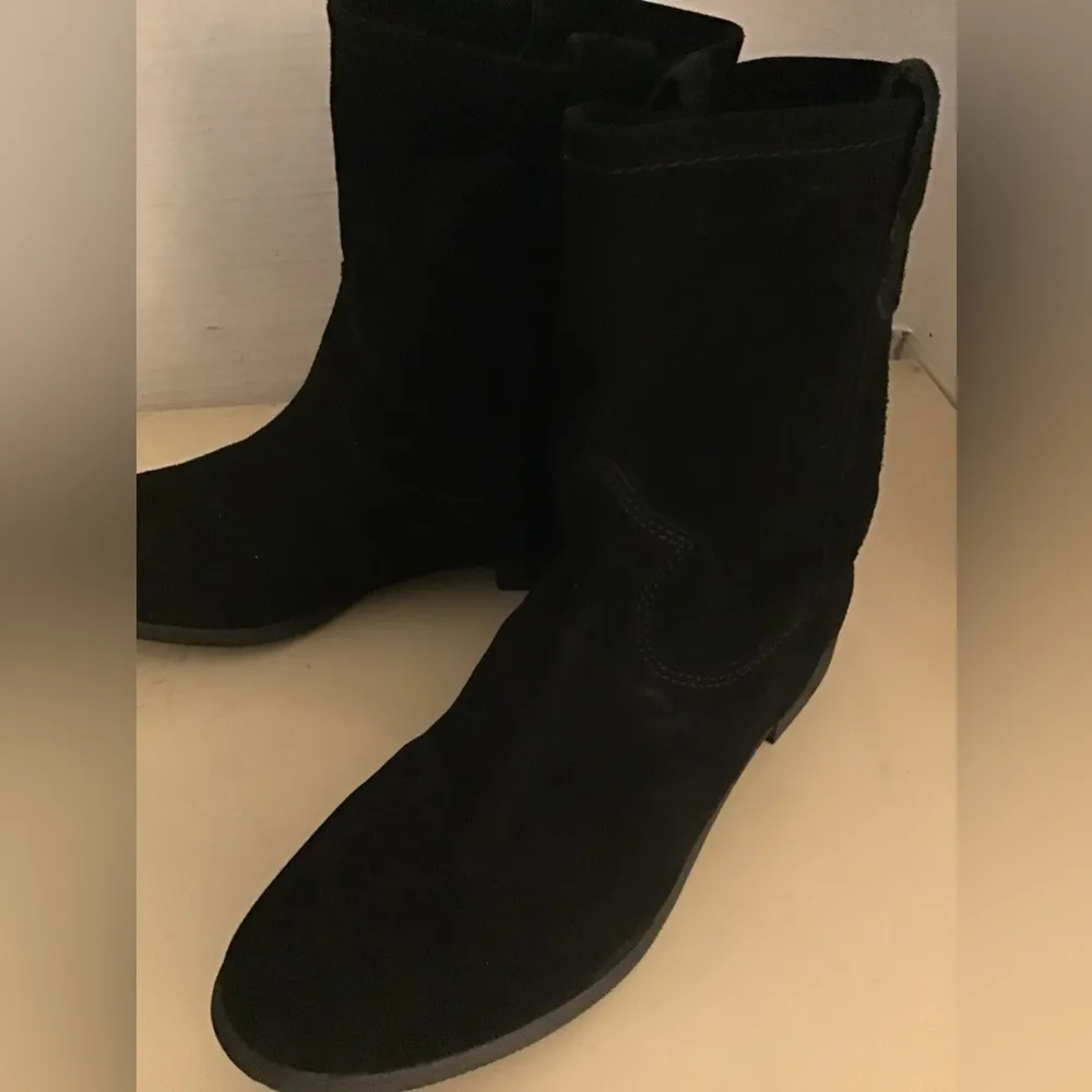 Vince Camuto women black suede slouch Fanti boots US 10 - Image 12
