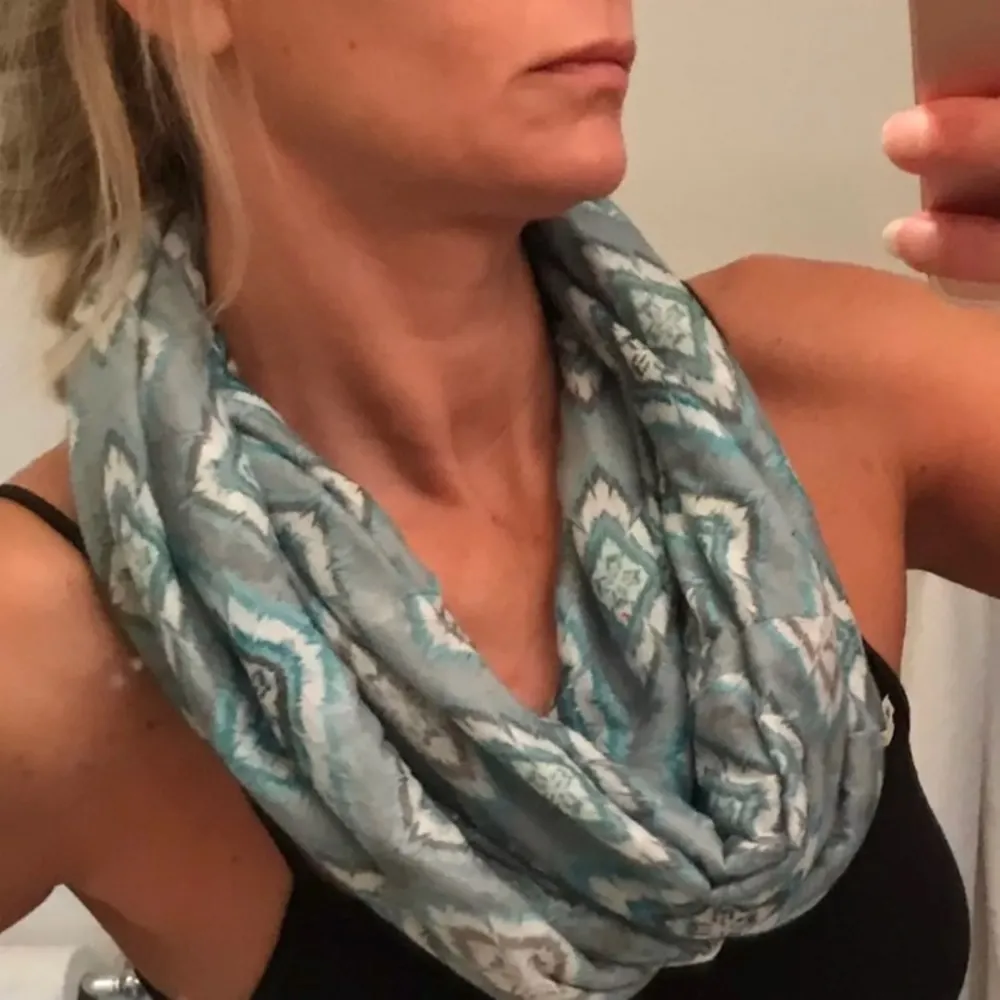 Baby Blue Infinity Scarf - Image 2