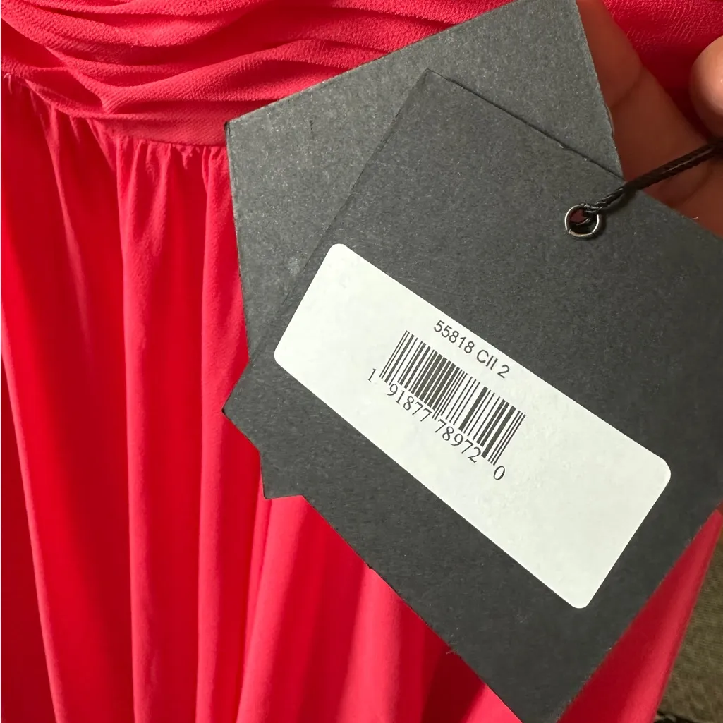 Mac Duggal Keyhole Neckline Sheath Maxi Dress - Image 4