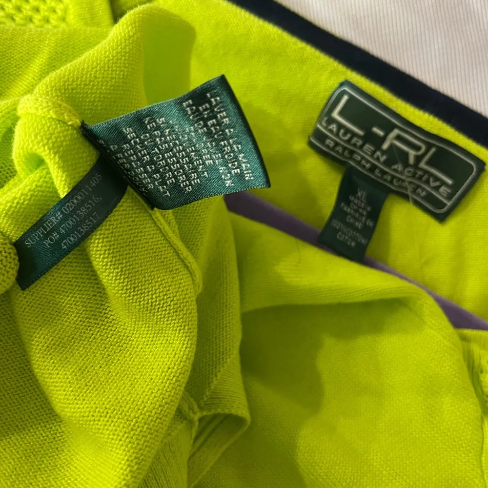 Ralph Lauren womens Bright Yellow Crewneck Sweater - Image 9