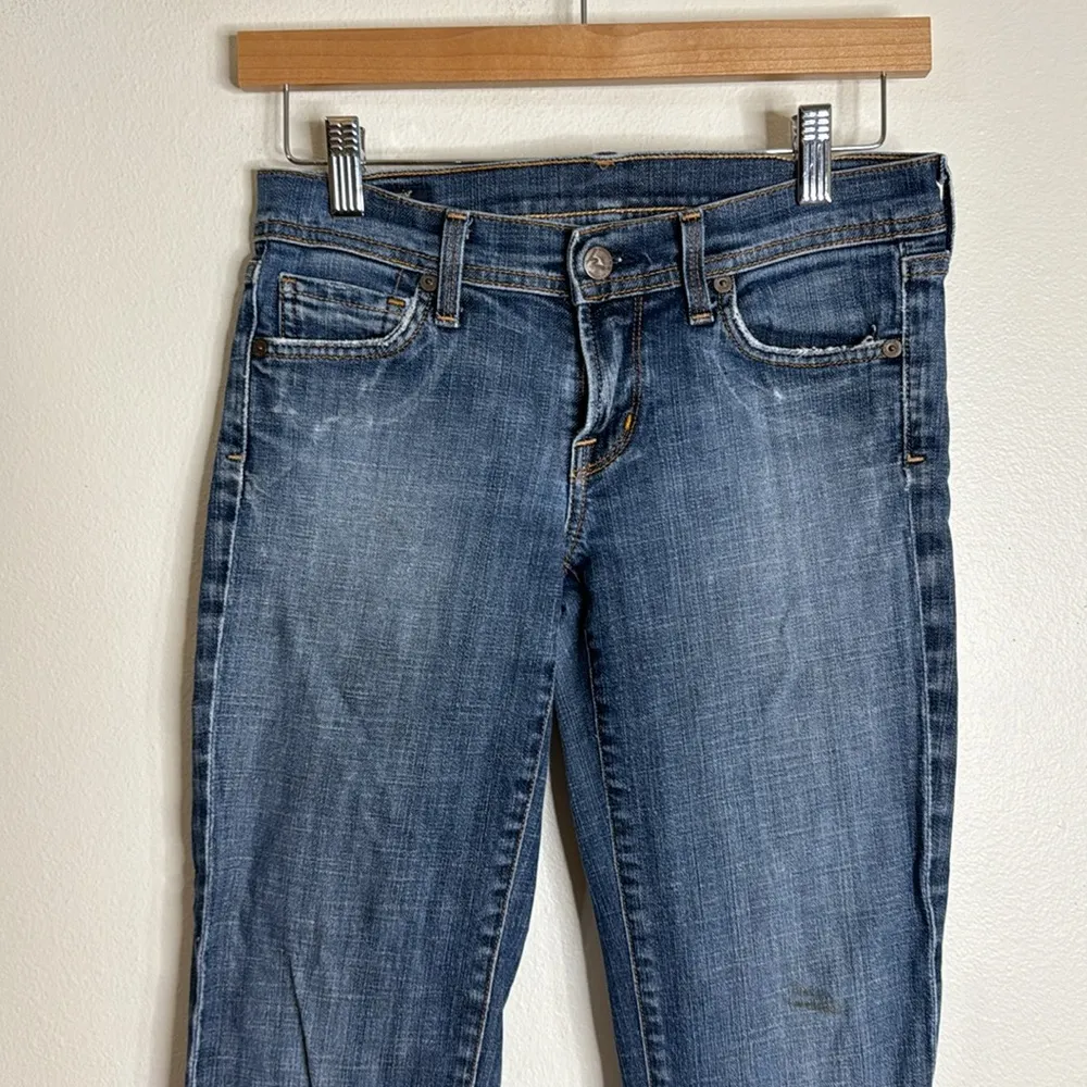 Citizens of humanity Ava low waist stretch straight leg denim jeans size 26 - Image 2