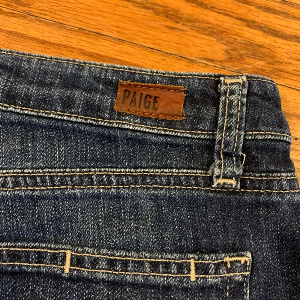 Paige Jimmy Jimmy Jean Denim Cuffed Shorts size 23 - Image 8