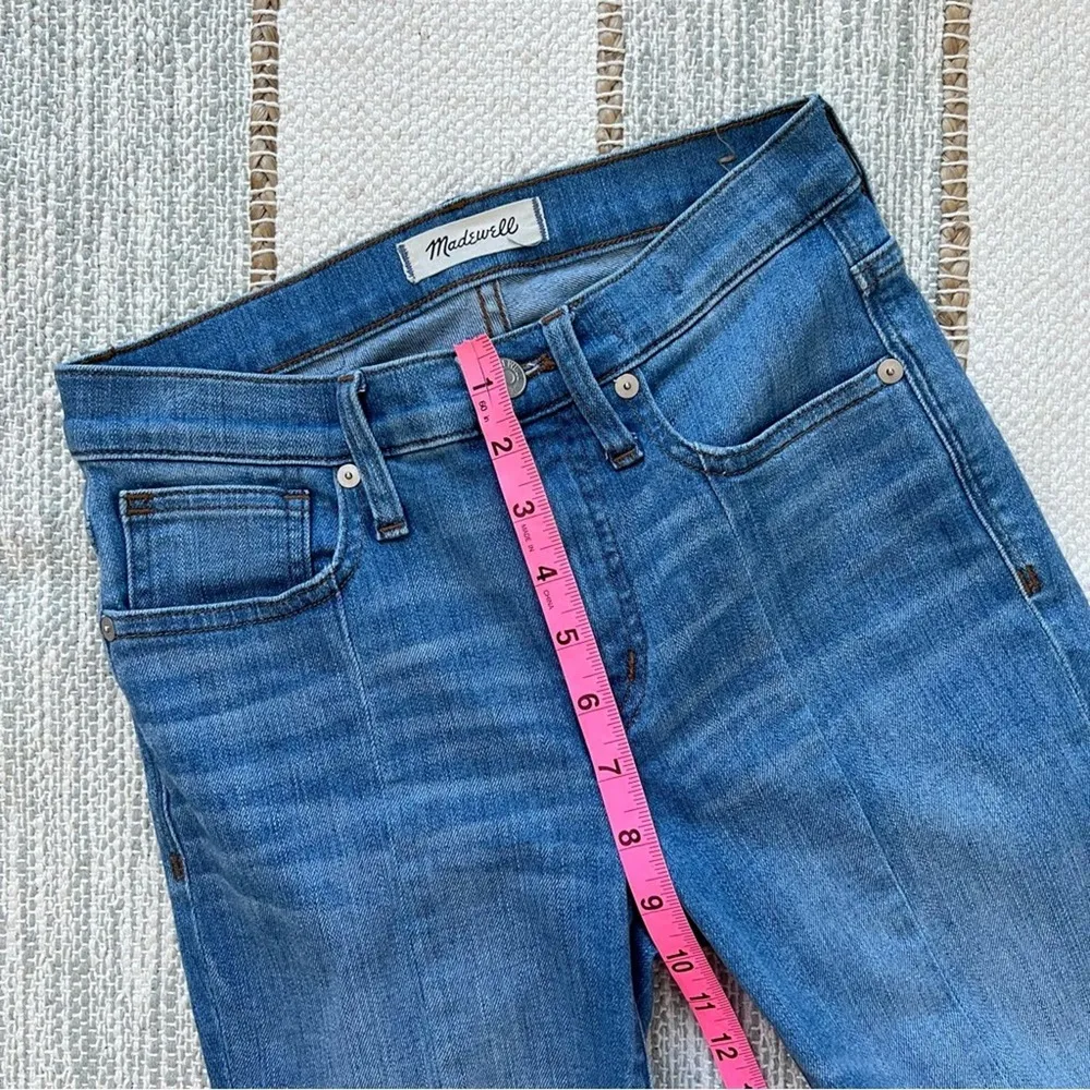 Madewell 9" High-Rise Skinny Jeans: Seamed Step-Hem Edition Women’s Size 24 - Image 7