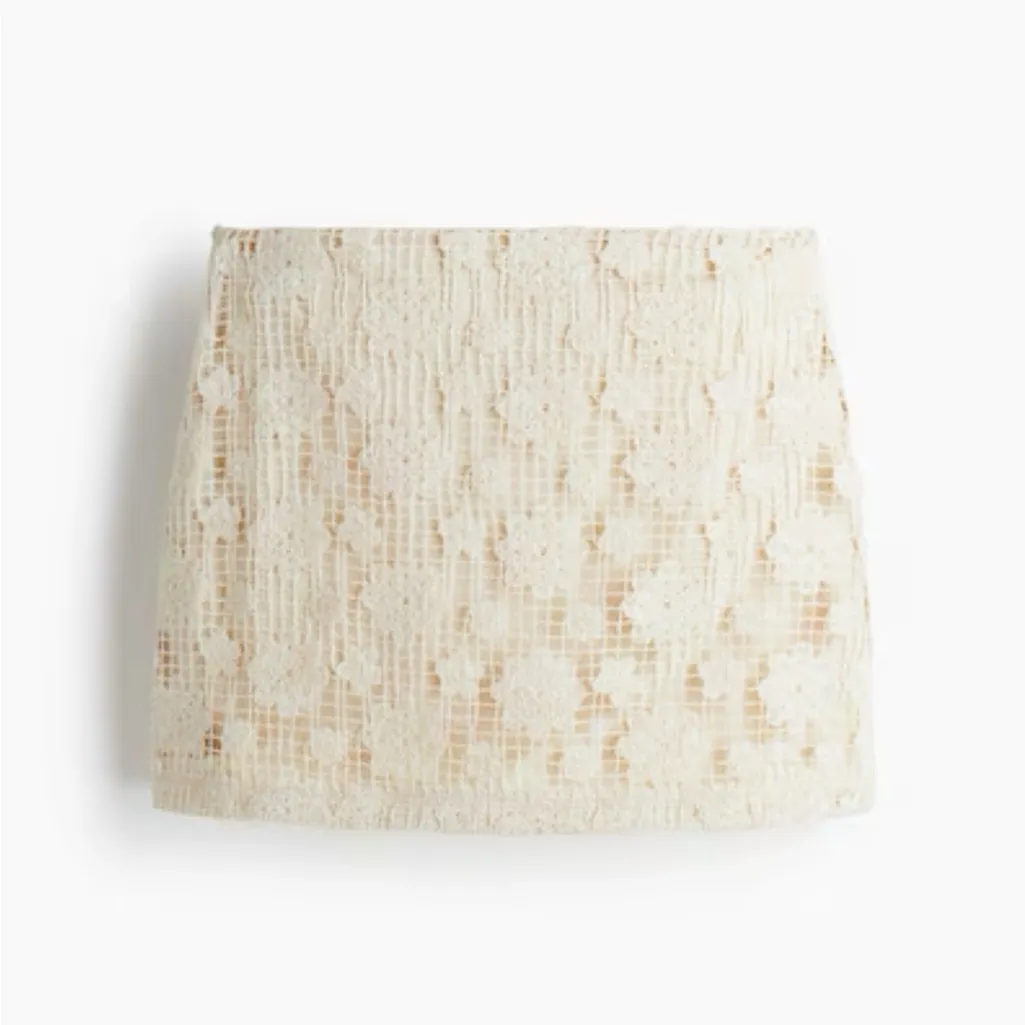 Crochet Mini Skirt - Image 6