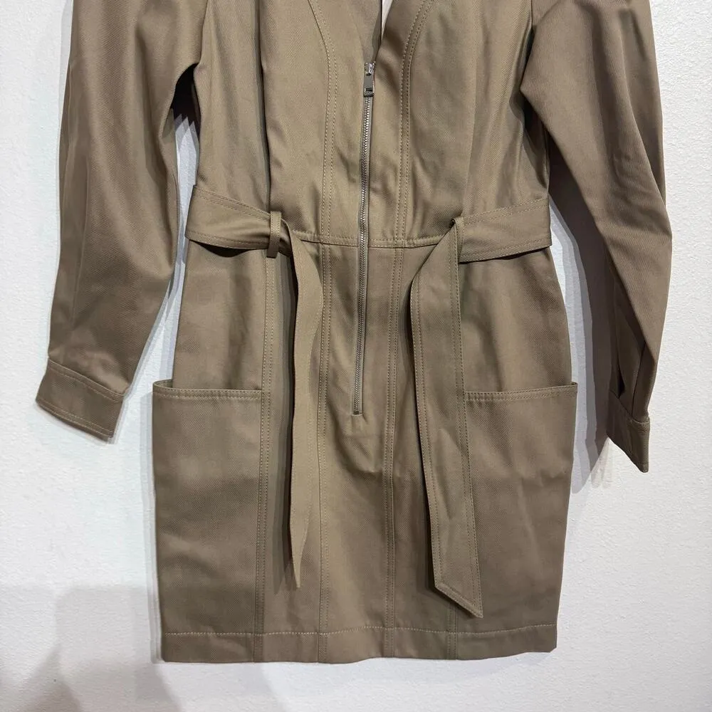 Les Coyotes De Paris Clay Eeva Dress Sz 40 M/L NWT Tan Size M - Image 5