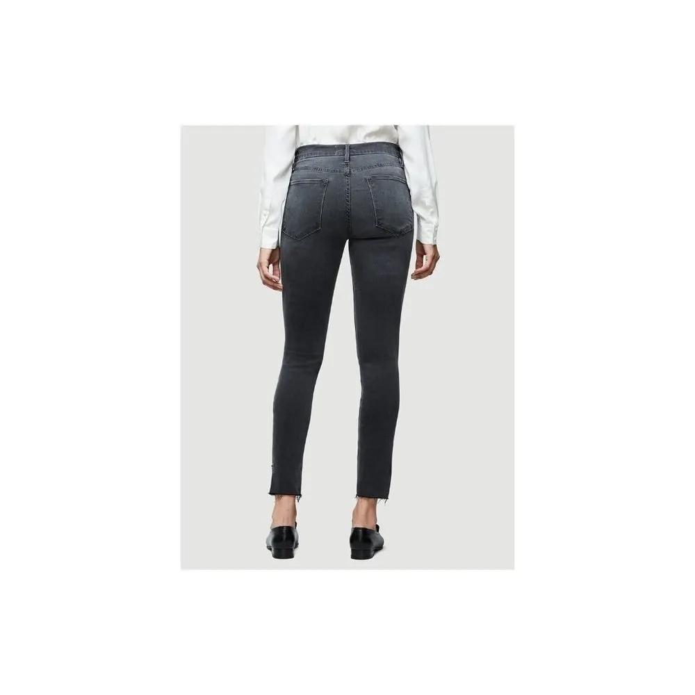 Frame Denim Le High Skinny Jeans Womens 28 Grey LHSKREV208 Dartmouth - Image 2