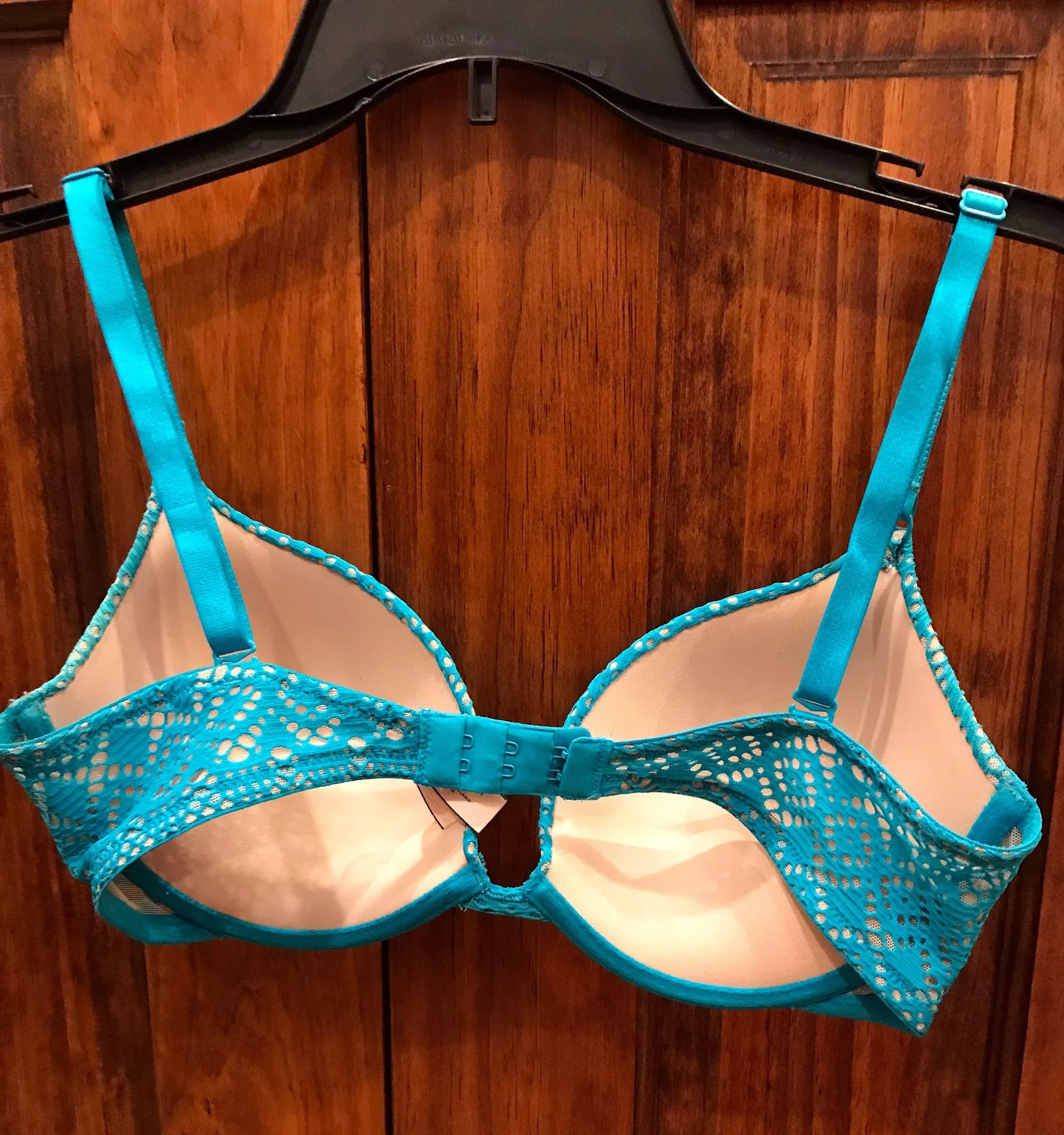 Teal Push Up Bra - Image 2