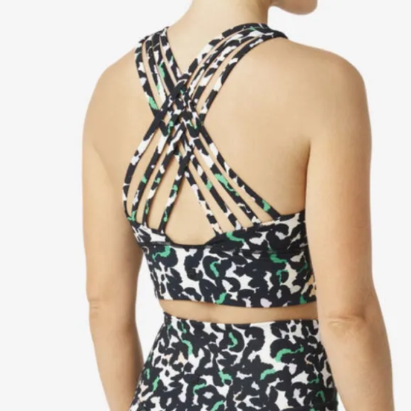 NWT Fila Uplift‎ High Neck Sports Bra Crop Top Size X Small - Image 2