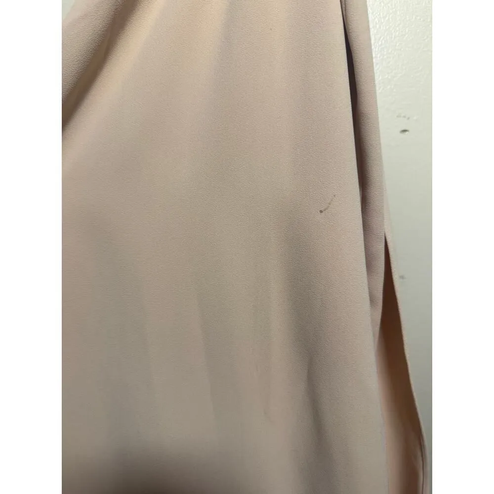 NWT Alice + Olivia Neal Full Length Skort Jumpsuit  Flaws Sz. 12 - Image 5