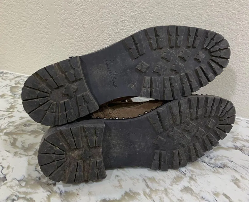 Sam Edelman “Jennifer” leather suede combat boots - Image 8