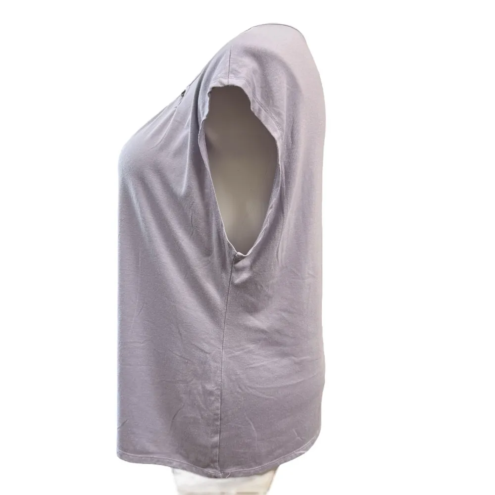 Carmen Marc Valvo Top Size 1X Purple - Image 6