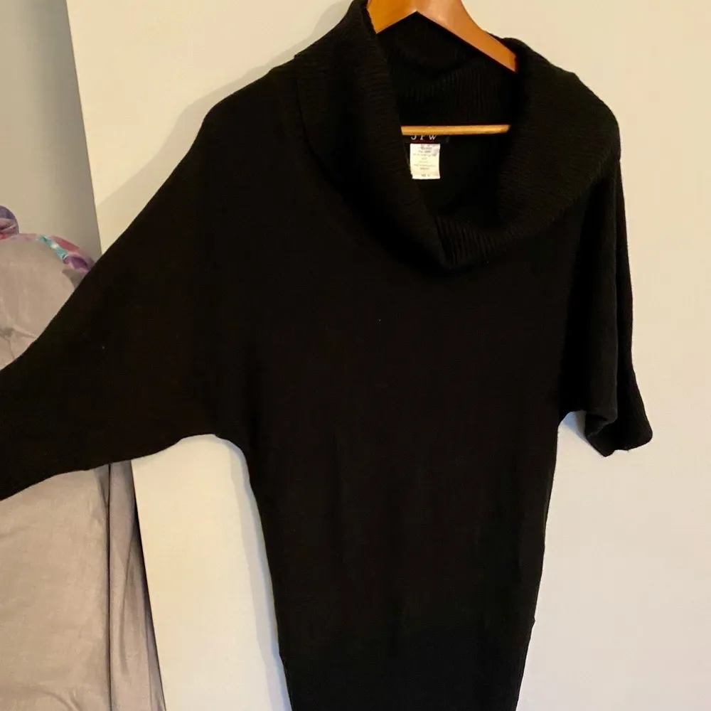 Sexy! JFW Women’s Sweater Dress Black Small Cowl Neck - Image 6