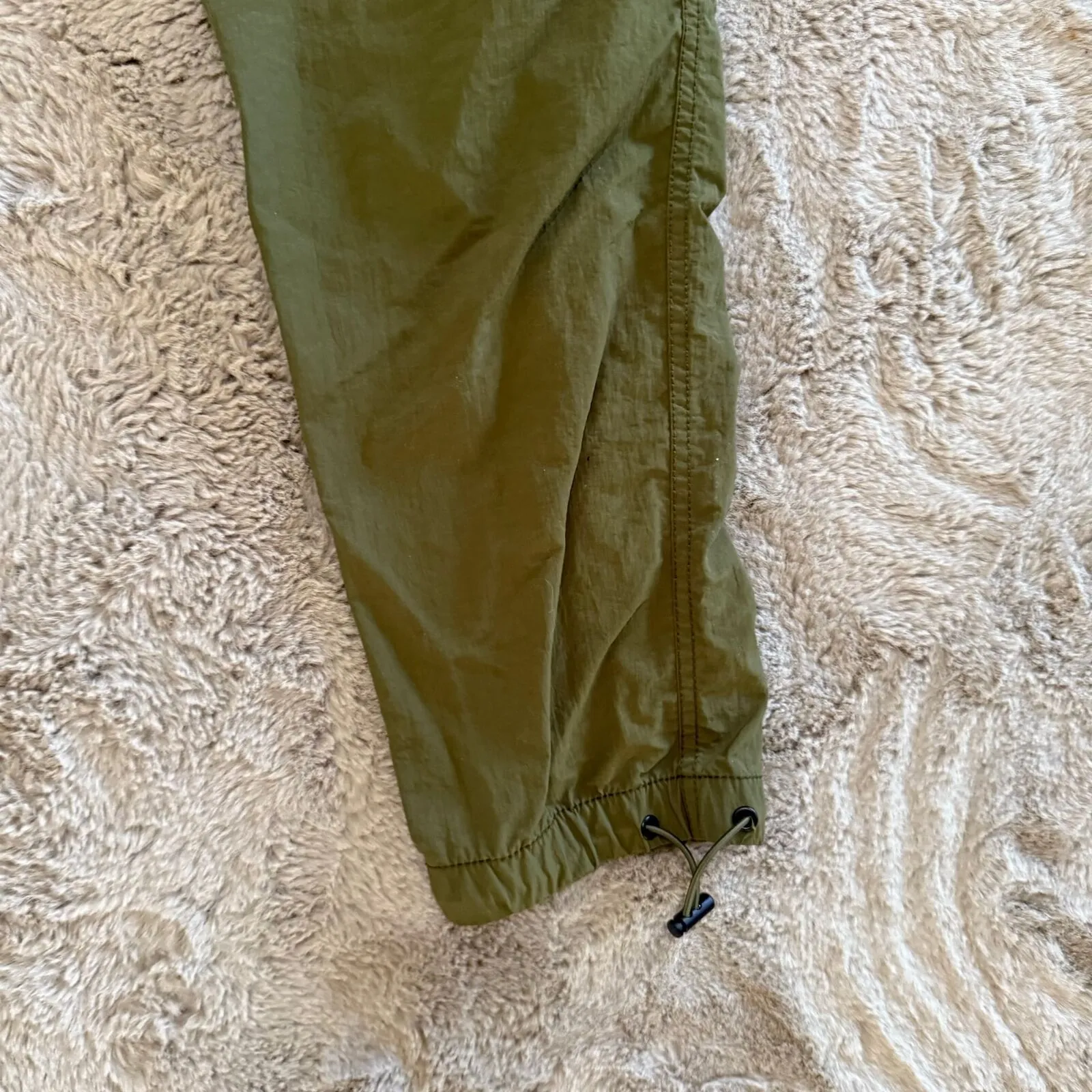 LCKR Olive Green Cargo‎ Jogger Women’s Pants Size L Outdoor Pockets Size L - Image 7