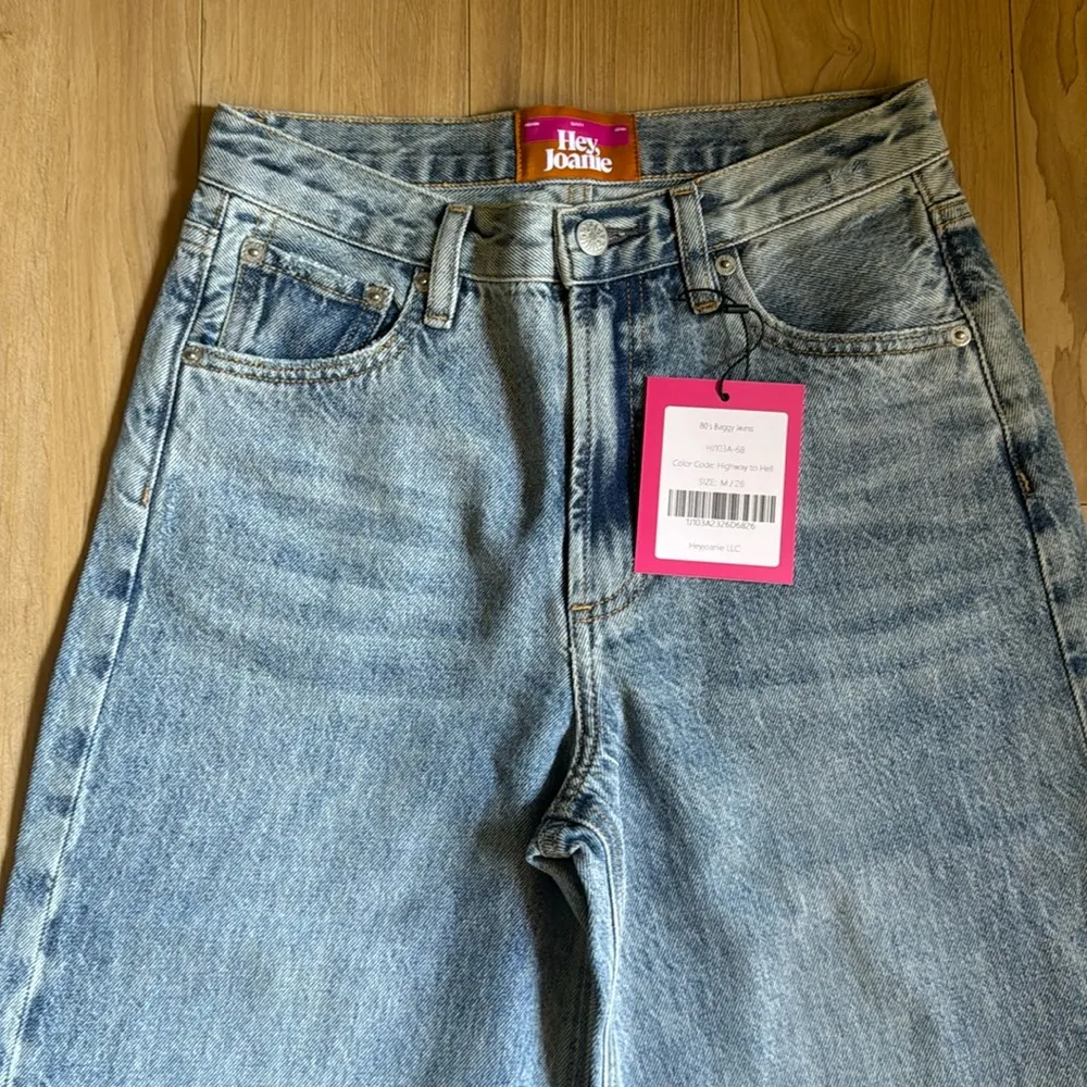 Hey Joanie 80s baggy jeans Size 26 - Image 2
