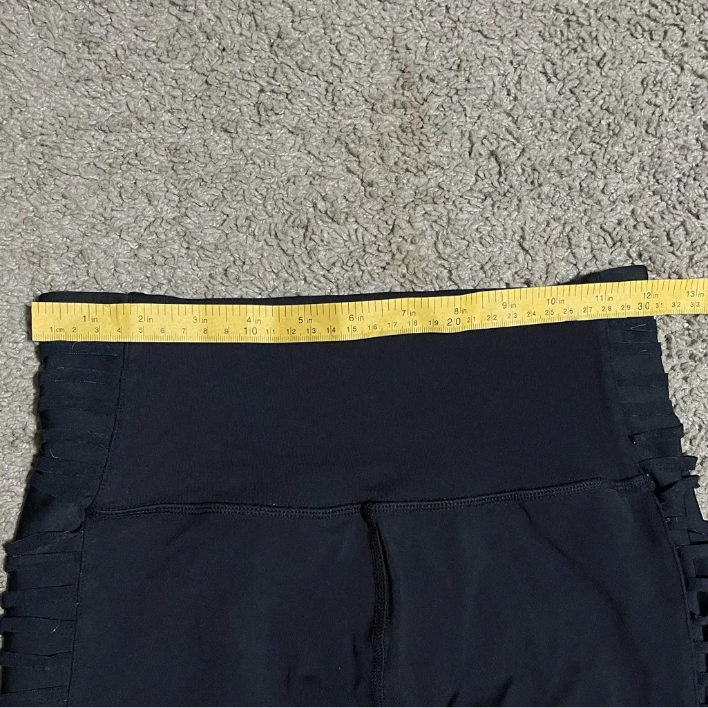 Alo Yoga Women's High Waist Prism Mesh leggings In Black , Size XS - Image 5