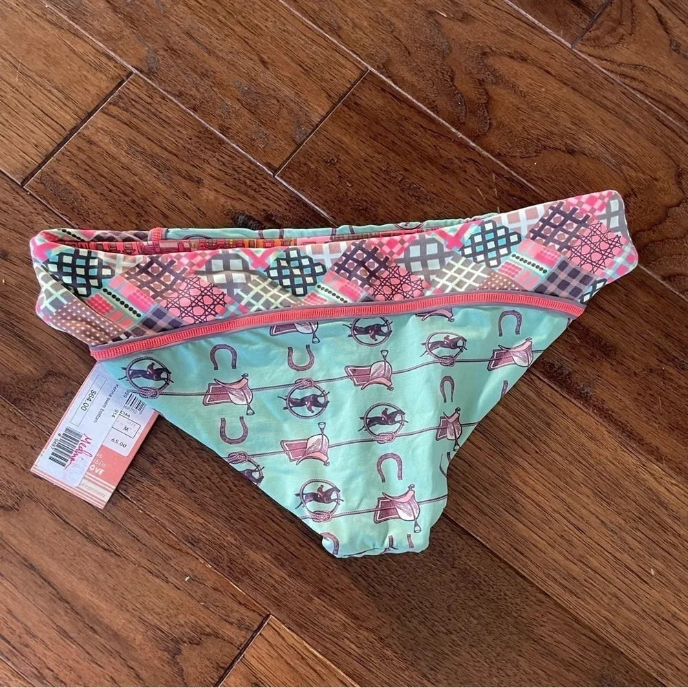 Maaji Royal Riders Cavalry Checker Bikini Bottom - Image 4