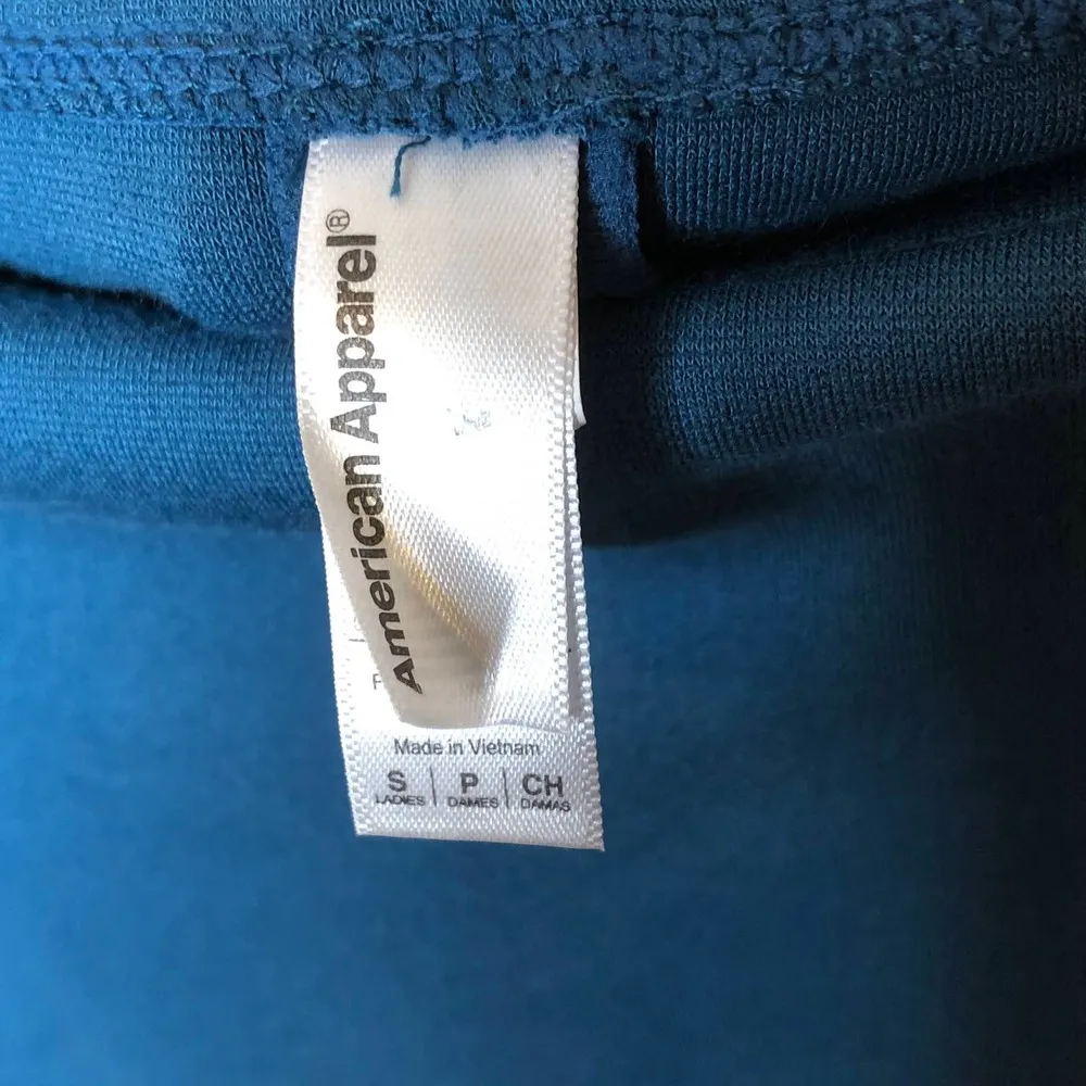 American Apparel Teal Stretchy Skirt, New - Image 4