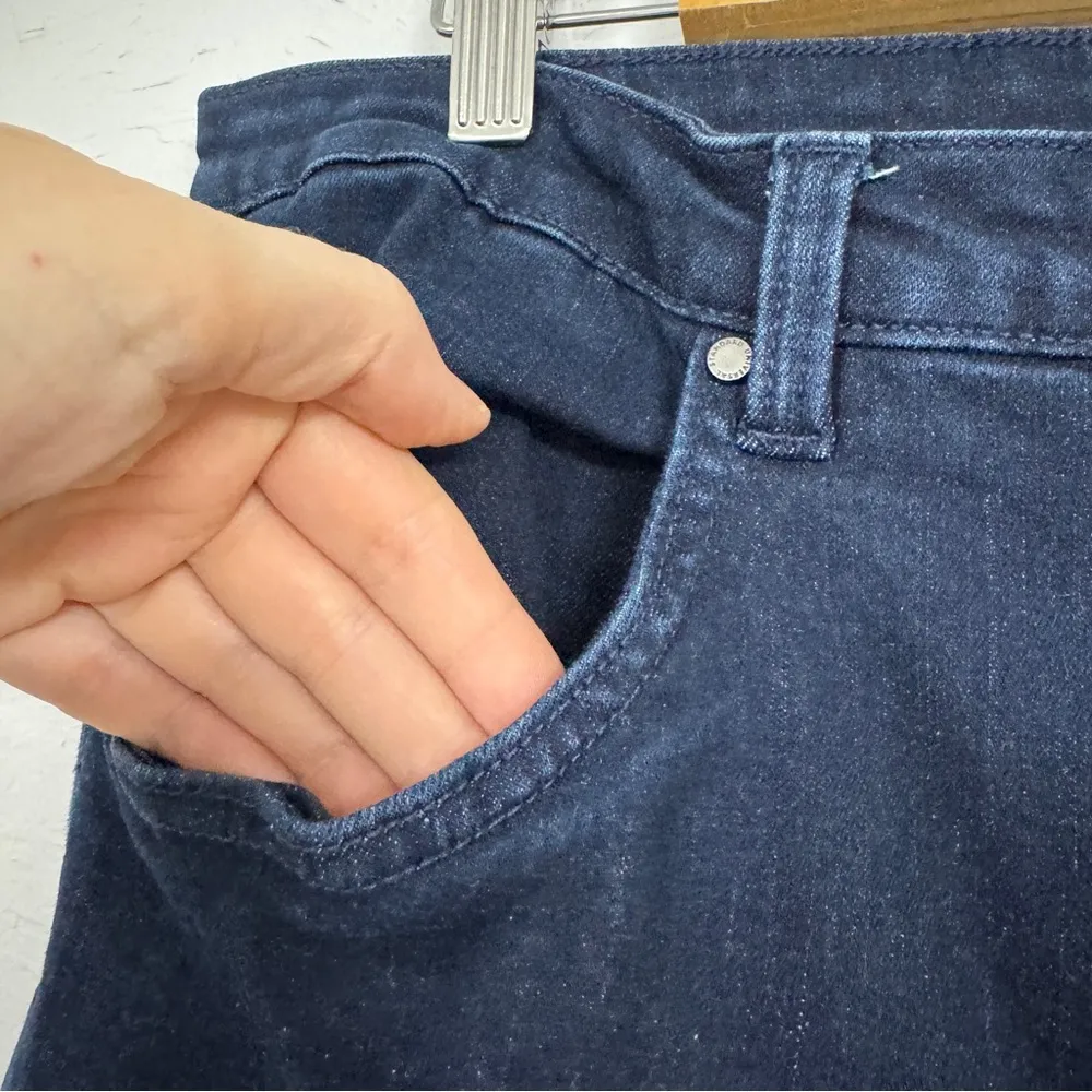 Universal Standard Dark Wash Skinny Jeans Womens 14 Blue High Rise Denim Casual - Image 3