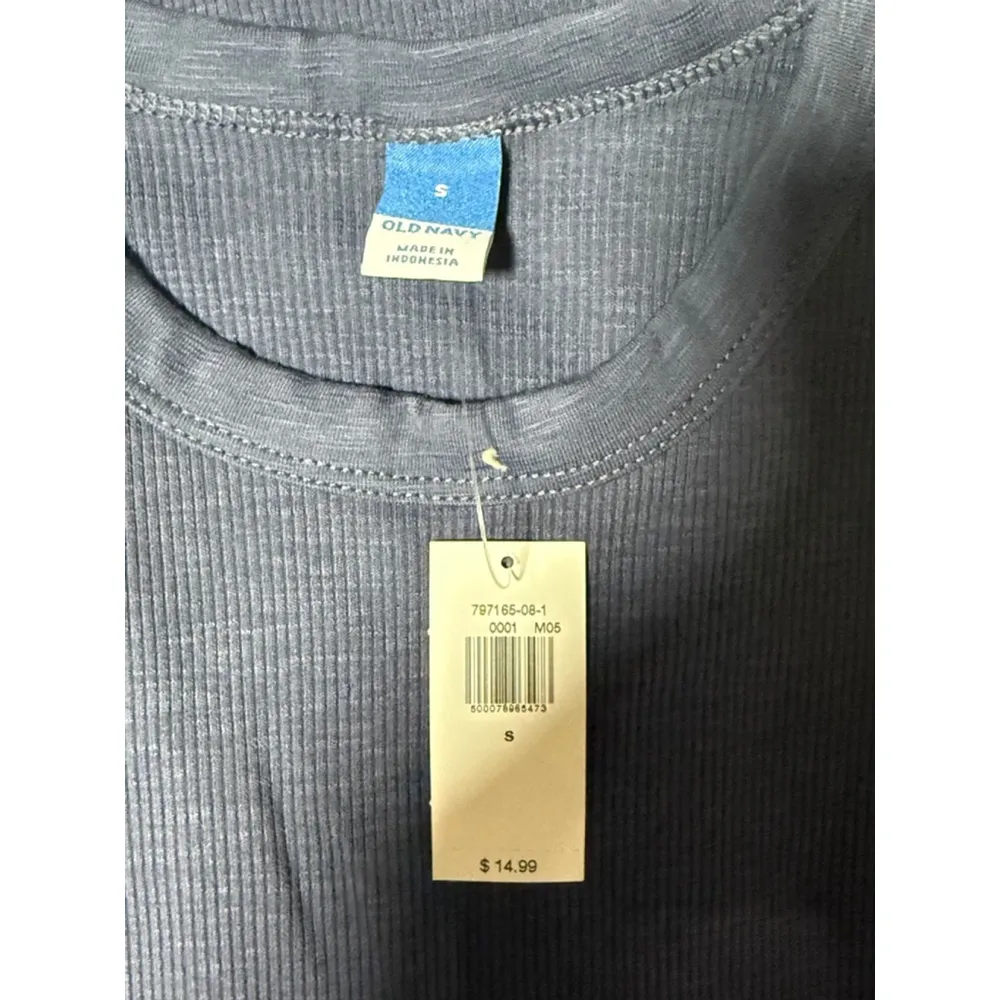 ☔️ Women's Old Navy Tank Top Size S Blue - Image 3