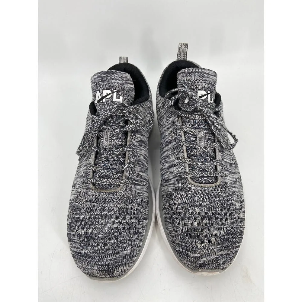 APL Techloom Pro Knit Cashmere Gray Sneakers 9 - Image 2