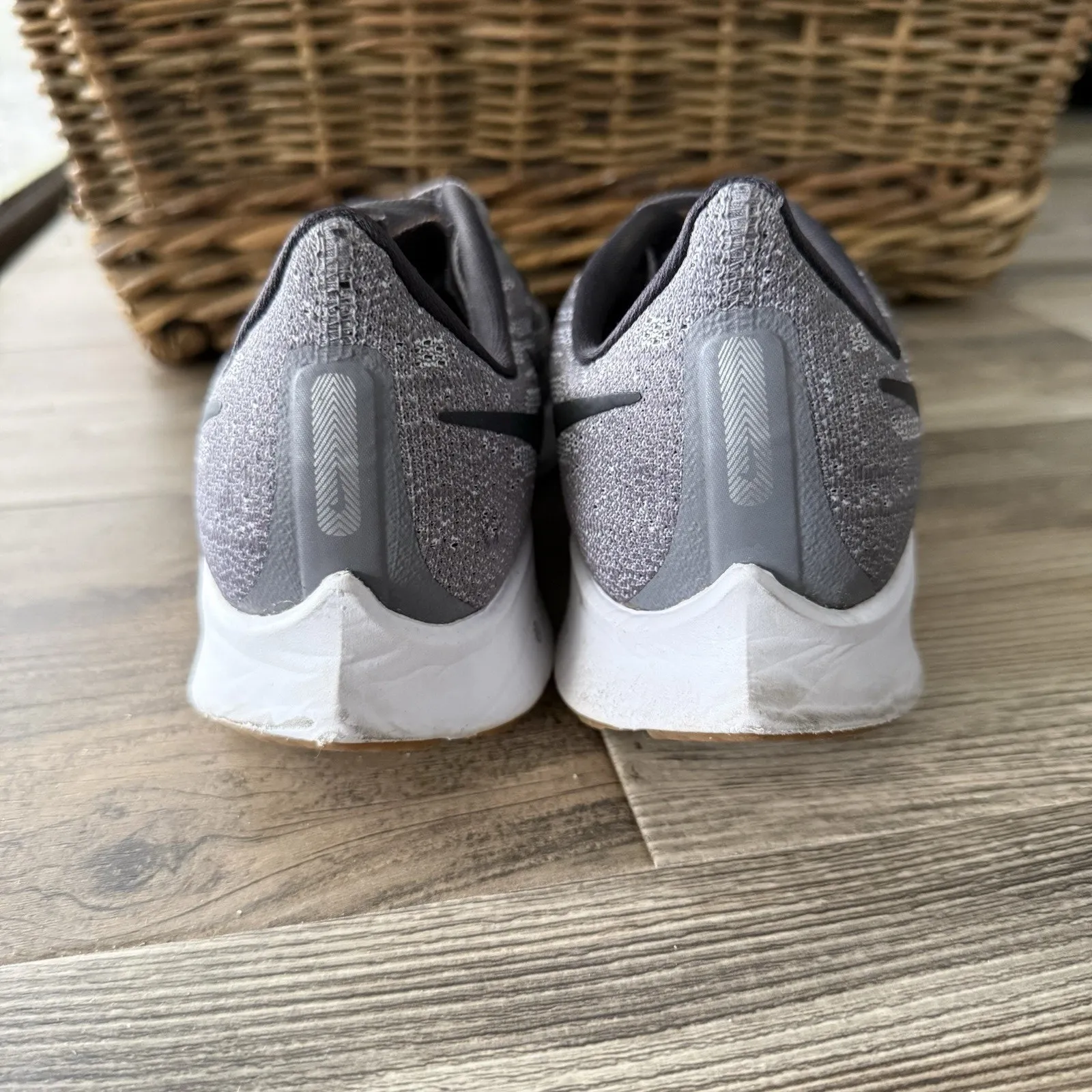 Nike Zoom Pegasus 36 Women’s Running Shoes Gray White Size 8 AQ2210-001 - Image 4