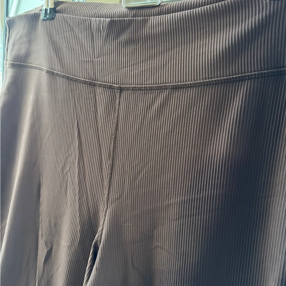 Brown Flared Leggings - Image 3