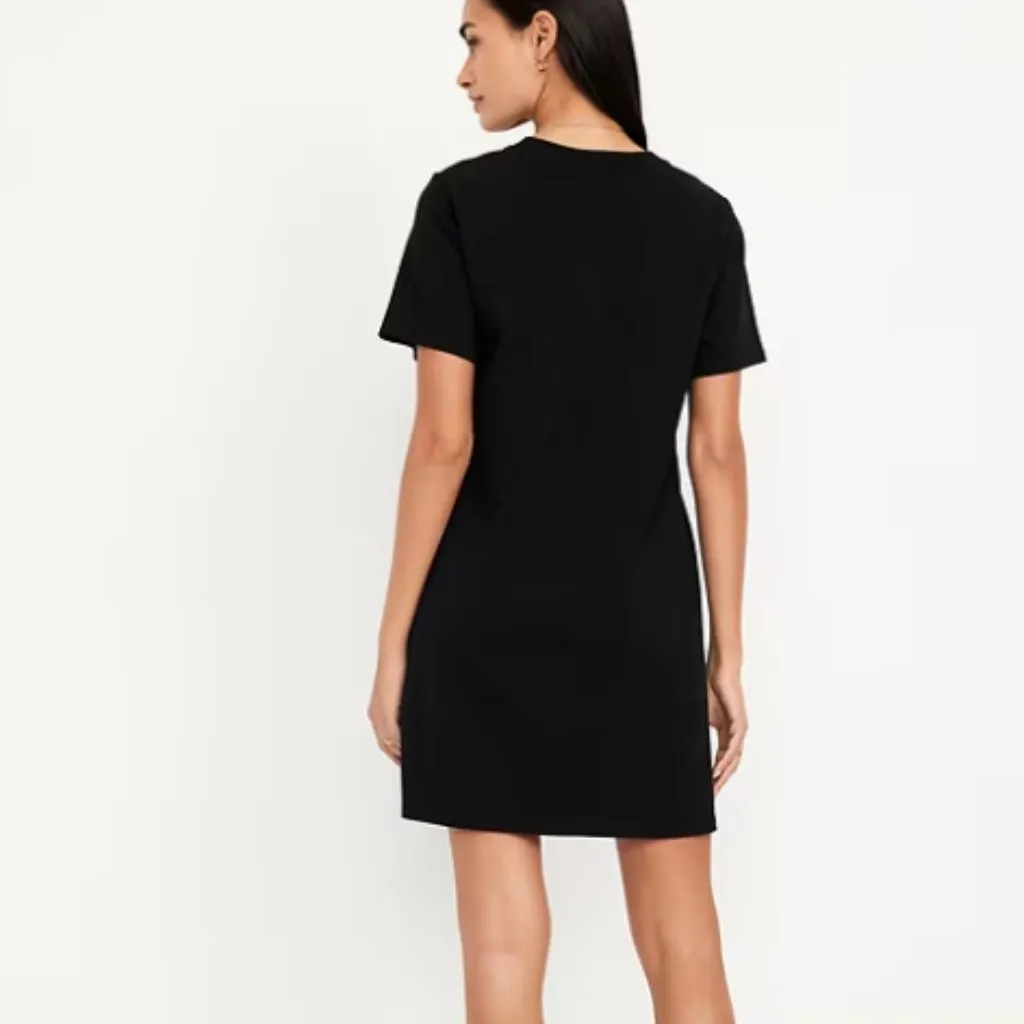 Old Navy Vintage Crew-Neck Mini T-Shirt Dress - Image 2