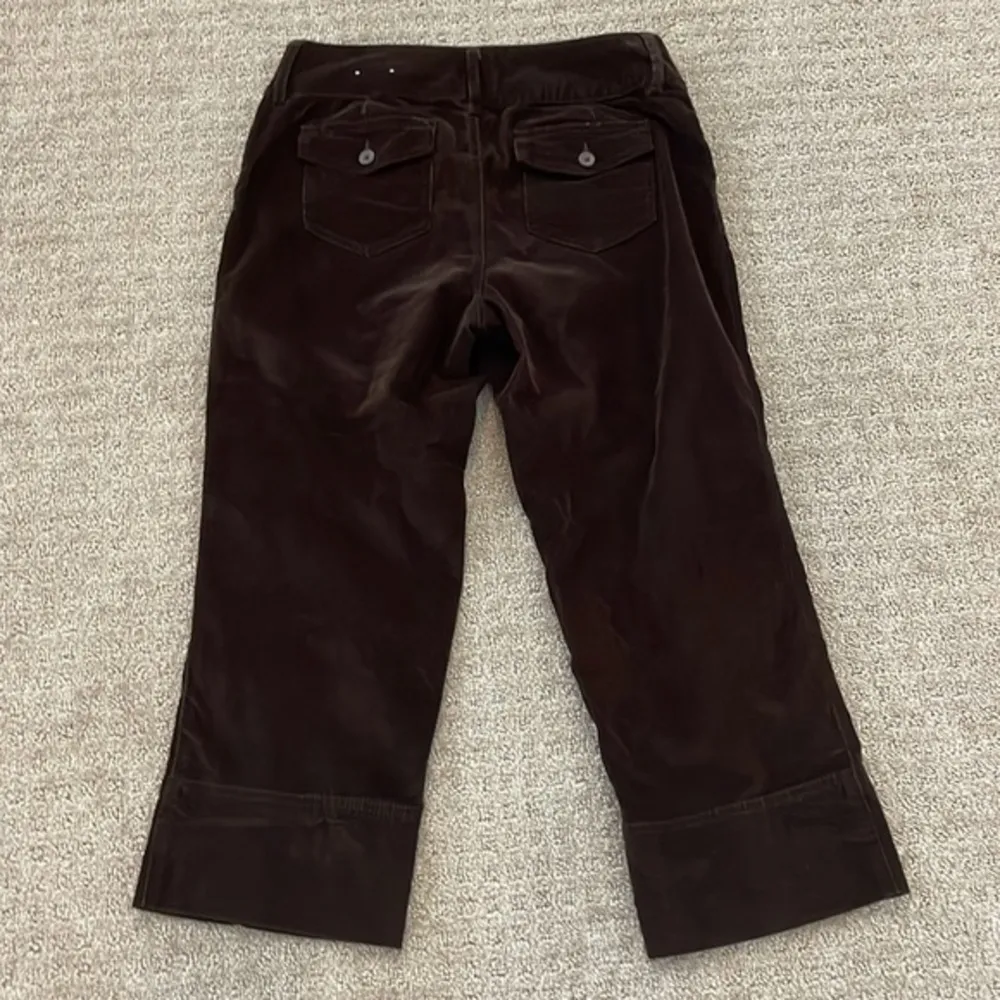 a.n.a Brown Corduroy Cropped Pants - Image 2