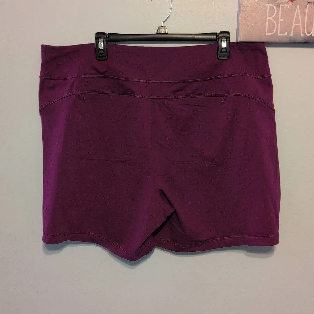 Duluth Trading Co NoGA Classic 7” Athletic Shorts size 2x Maroon Red - Image 4