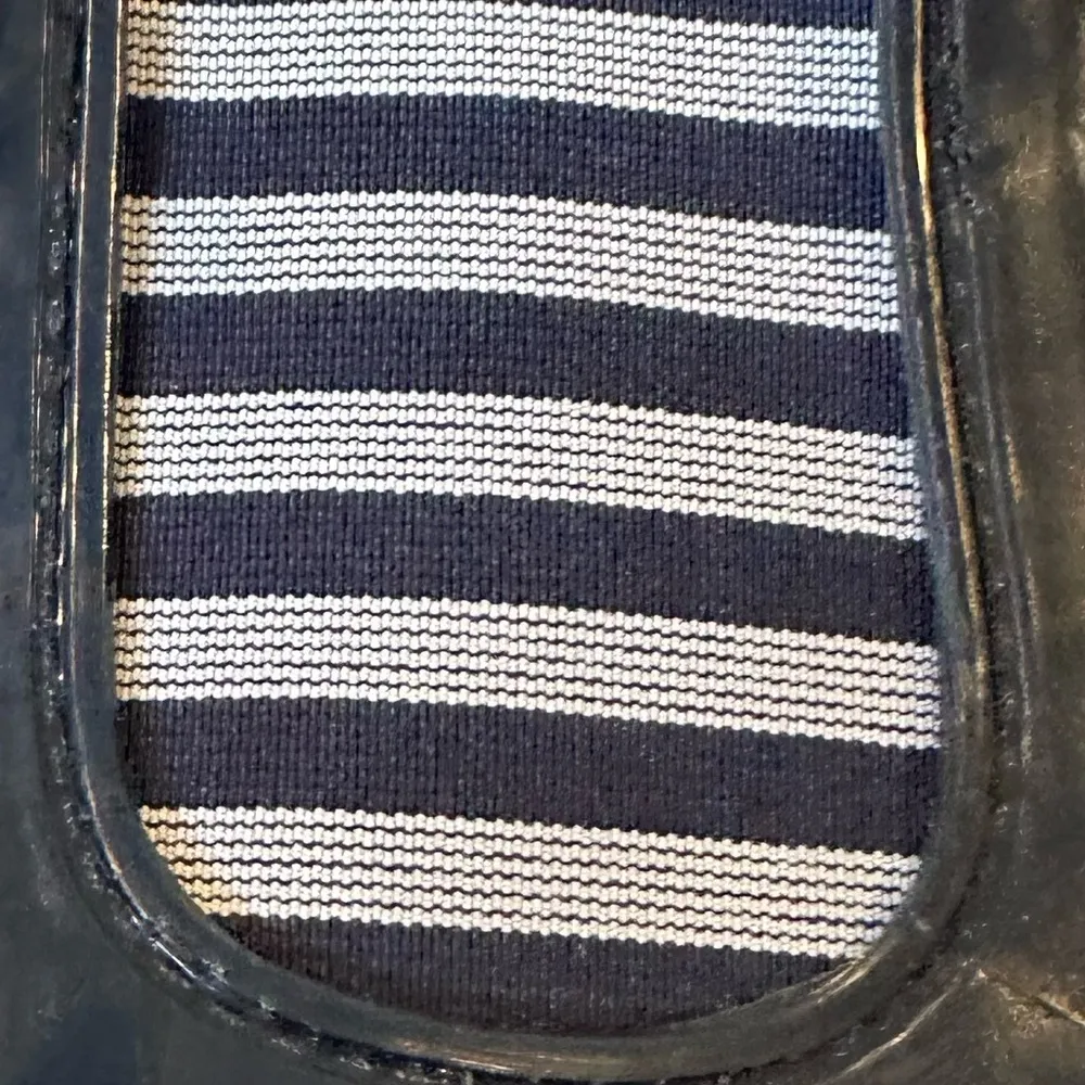 💙SALE 3/$25 LONDON FOG PICCADILLY BLUE WHITE ANKLE WATERPROOF RAIN BOOTIES 10 - Image 9