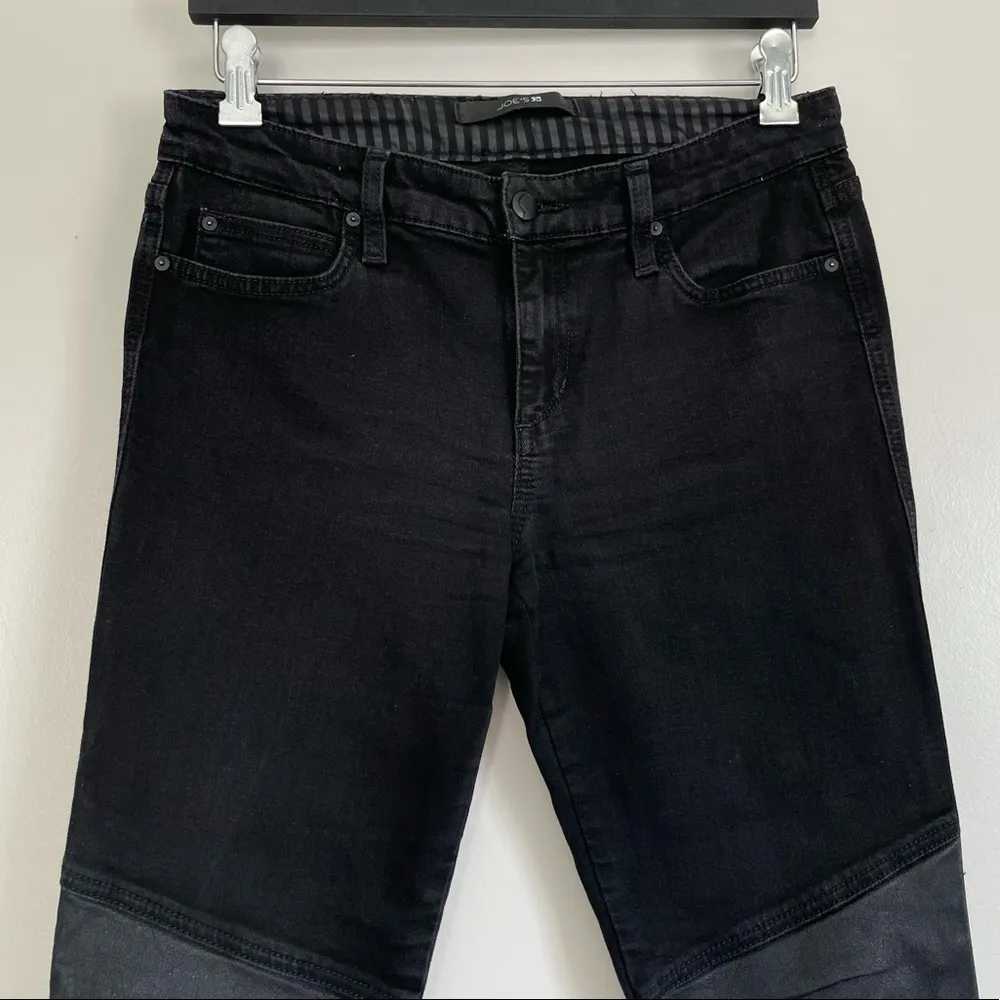 𝅺JOE’S Flawless Phoenix Skinny Ankle Leather Jeans - Image 2