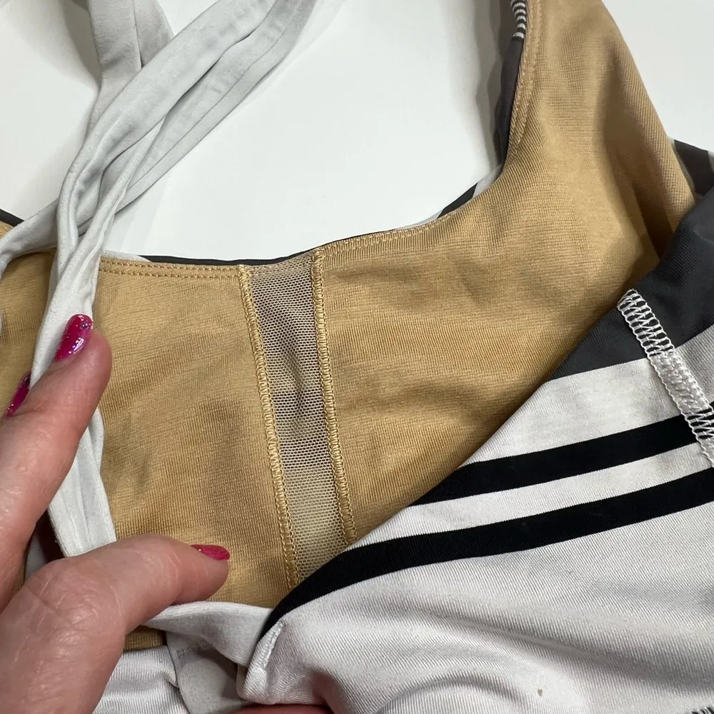 Lululemon 8 energy bra groovy stripes - Image 9