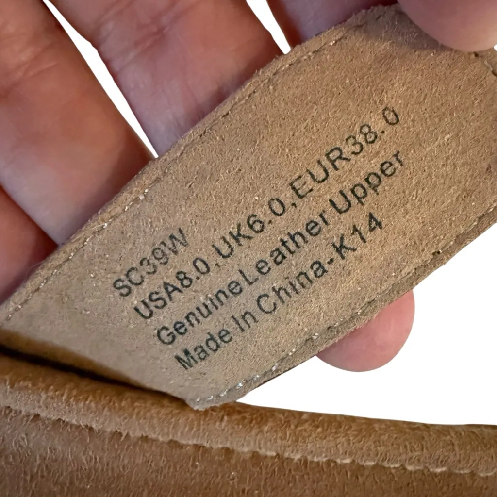 Aertrex Orthapedic Adjustable Embellished Thong Flip Flop Sandals Comfort Sz 38 Brown - Image 4