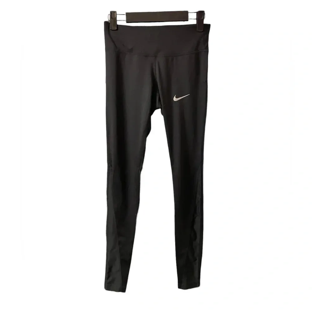 NIKE POWER RACER BLACK 7/8 TIGHTS - Image 2