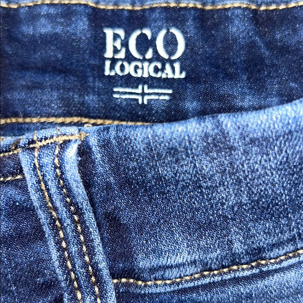 Liverpool Los Angeles Womens Gia Glider Skinny‎ Med/Dark Wash Jeans Size 12/31 - Image 6