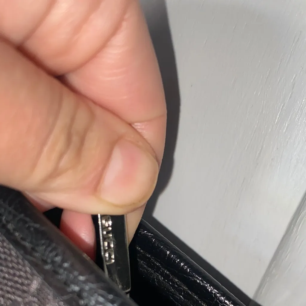 Gucci black vintage Monogram Tote - Image 7