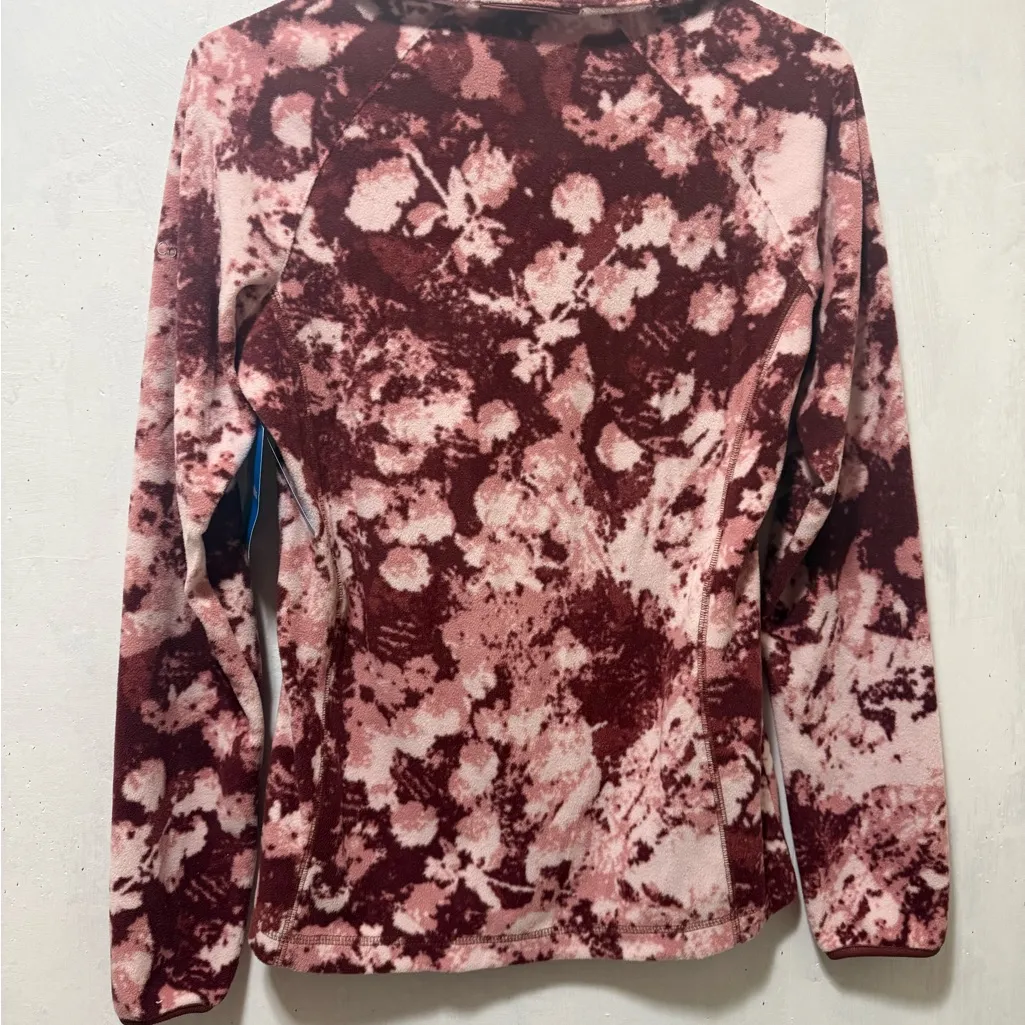 Columbia Arctic Air Pink and purple 1/4 Zip Fleece Pullover Women’s Sz S NWT - Image 6