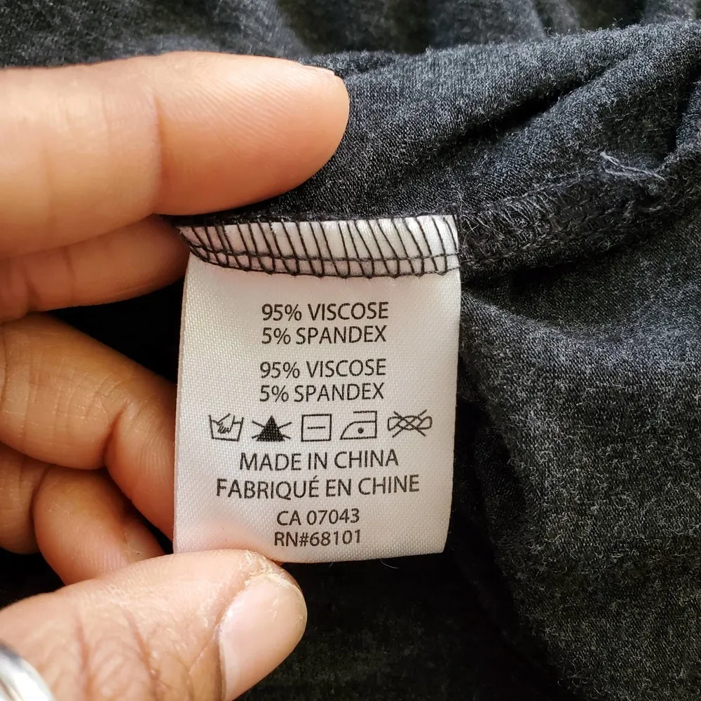 Belldini Gray Gold Shoulder Long Sleeve Studded Top XL - Image 6