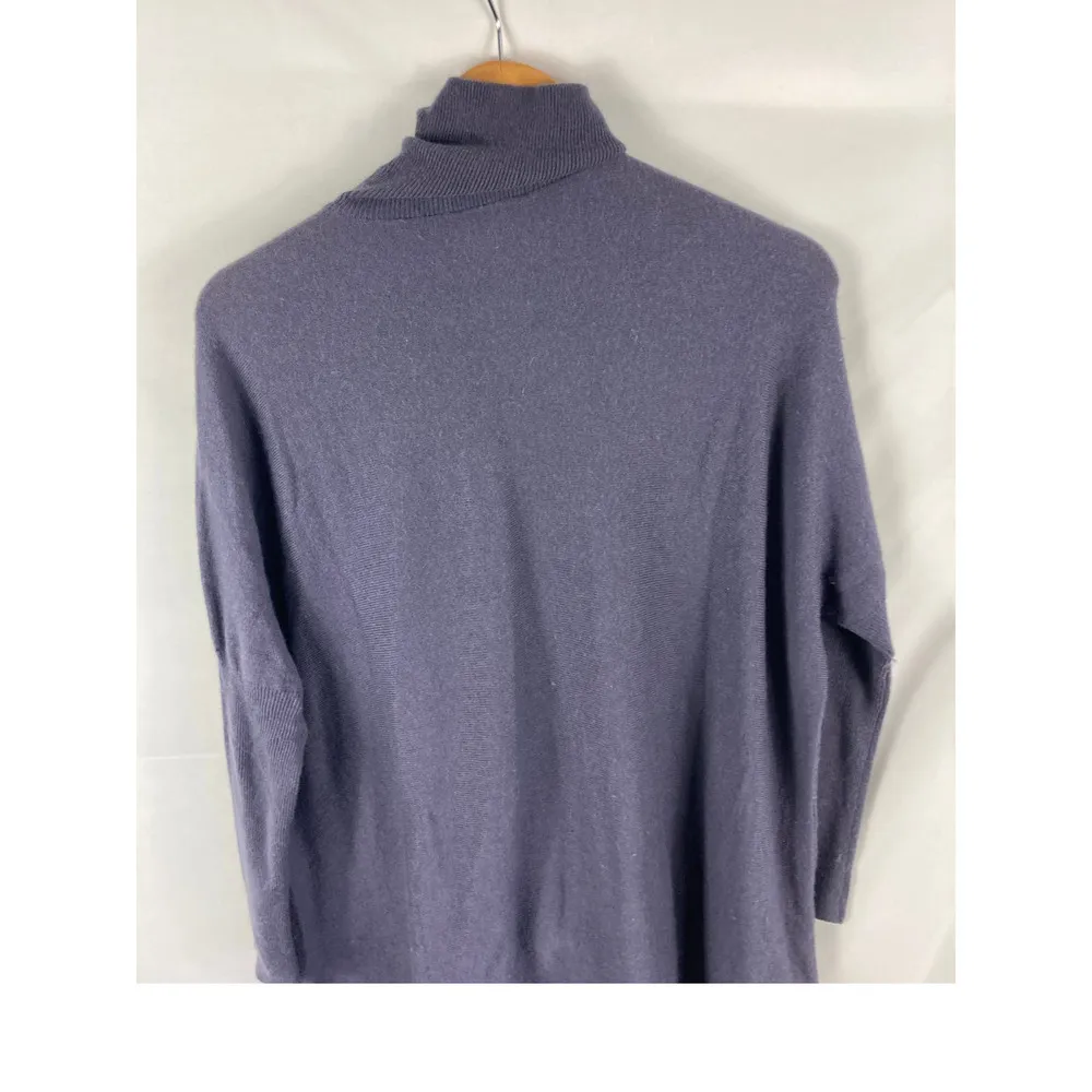 Soft Surroundings Turtleneck Tunic Sweater Purple Size Ps - Image 5