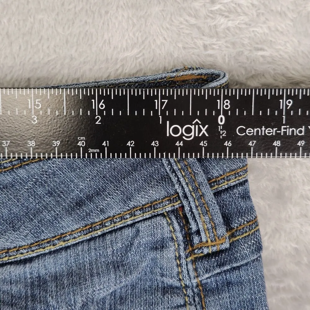 Fragile Jeans American Beauty The Classic Flare Womens 15 Hemmed 36x26 Mid Rise - Image 9