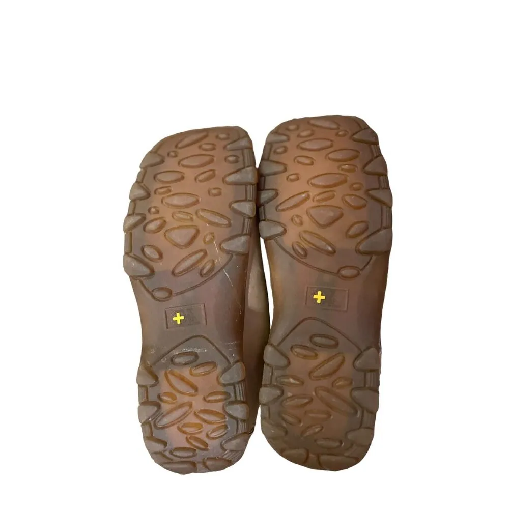 Dr Martens Mules Womens 9 Used Tan Leather 8B24 Slip On 90s Y2K Unique - Image 9