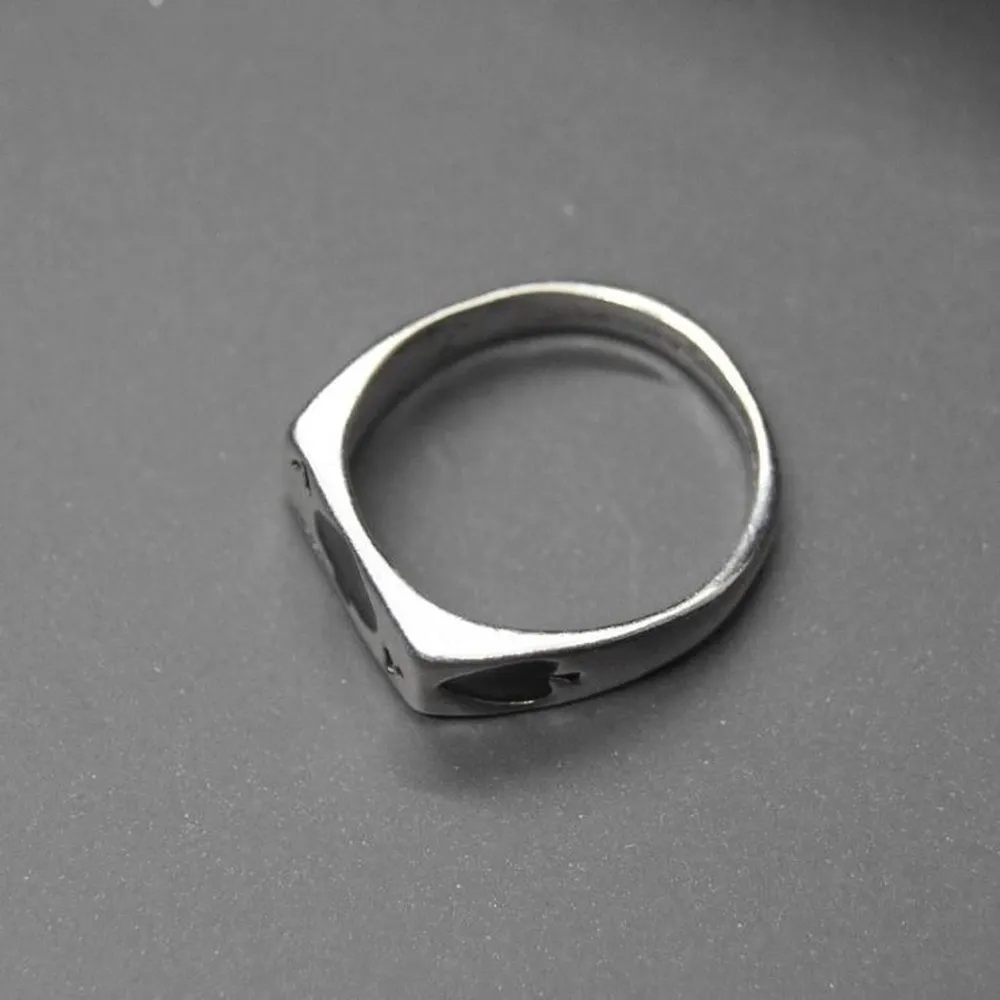 Ace Ring Silver - Image 4