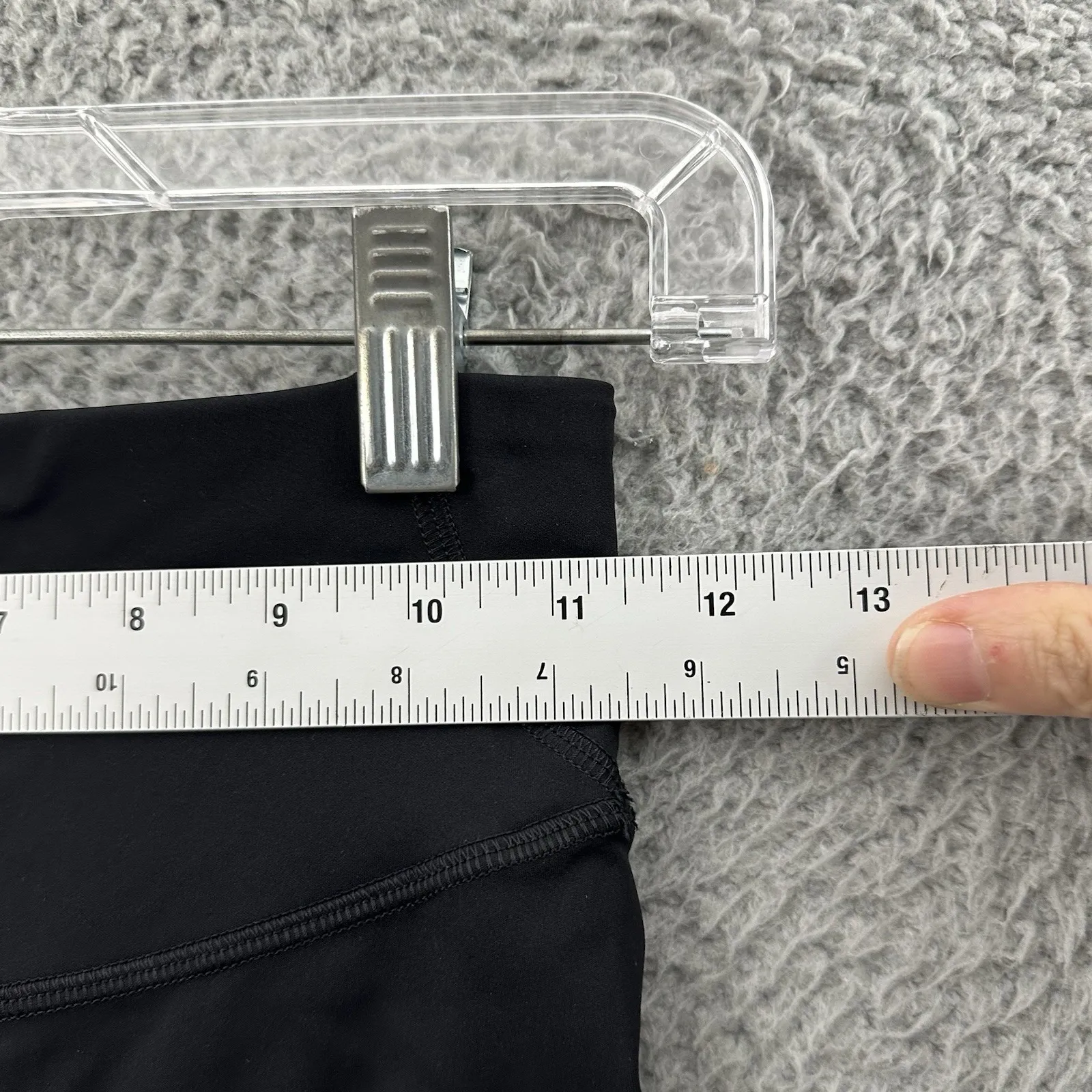 Lululemon Base Pace High Rise Shorts 8" Black‎ Athletic Biker Athleisure Women 4 - Image 6