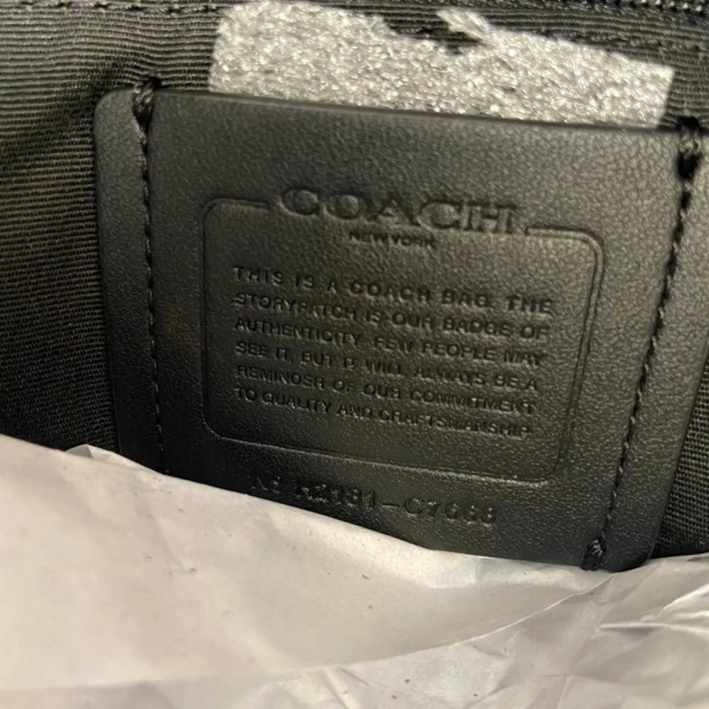 Coach Gallery Tote With Disco Star Print c7668 - Image 8