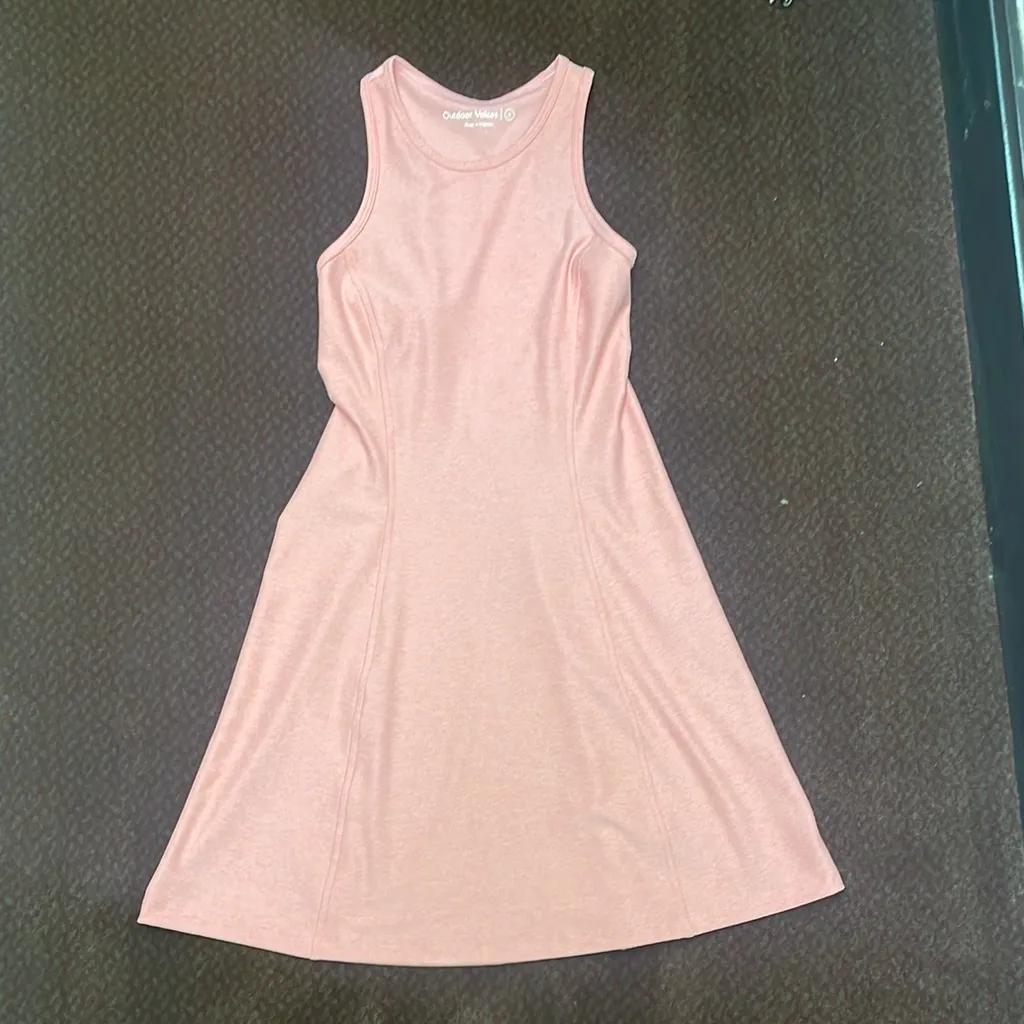 Outdoor Voices Pink Athena Dress NWOT size small - Image 3
