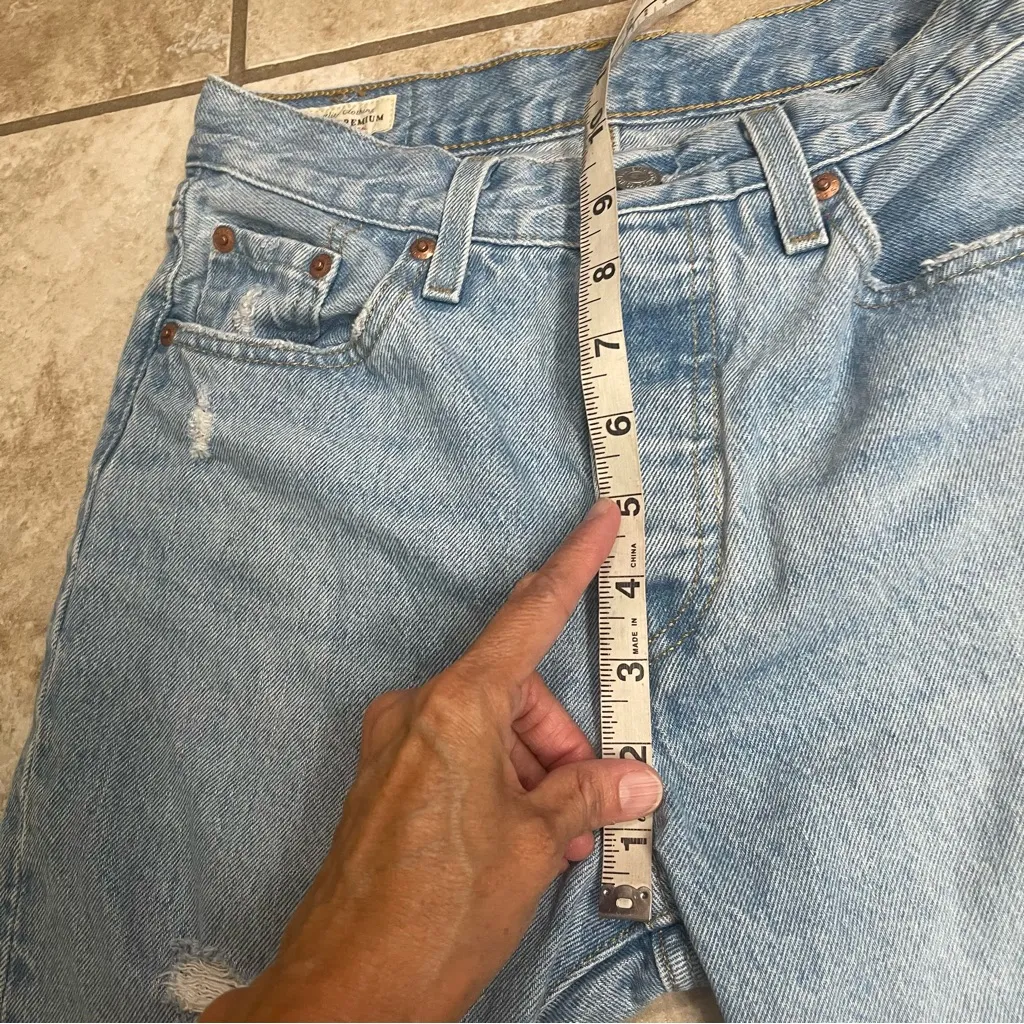 Levis Premium Pants Women 25‎ Blue Denim Jeans Big E Cotton Blend 25x28 - Image 3