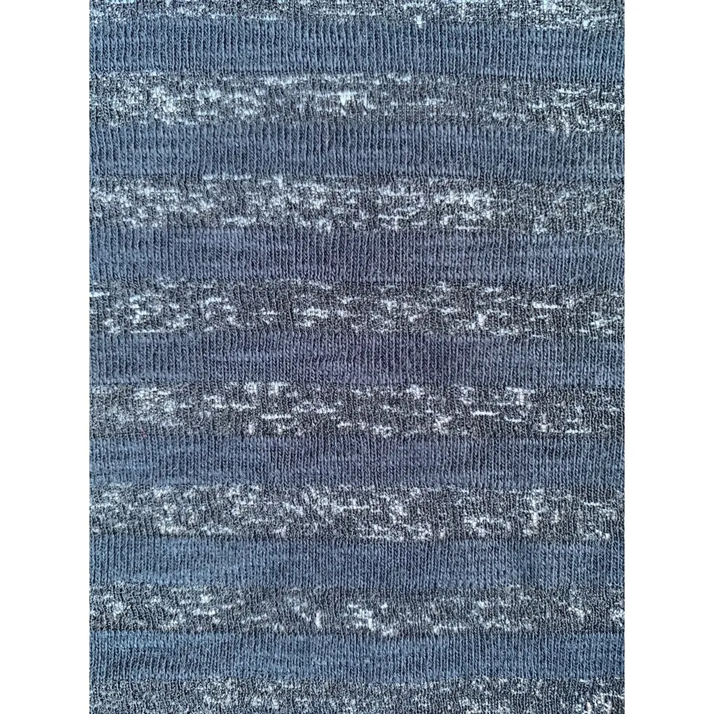 Stockholm Atelier Sheer Burnout Black Stripe Long Sleeve Shirt 4 - Image 5