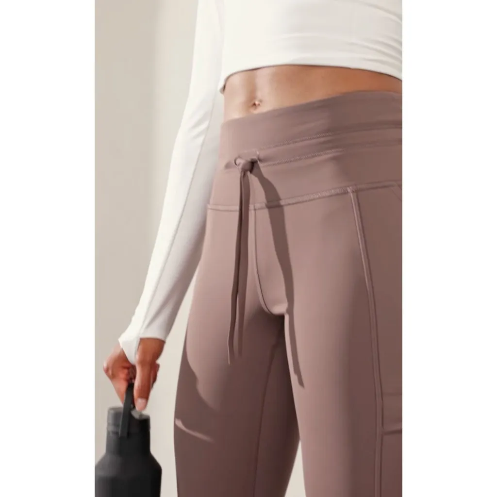 New Athleta S Rainier High Rise Cargo Tight Smoky Rose Small 411198022 - Image 5