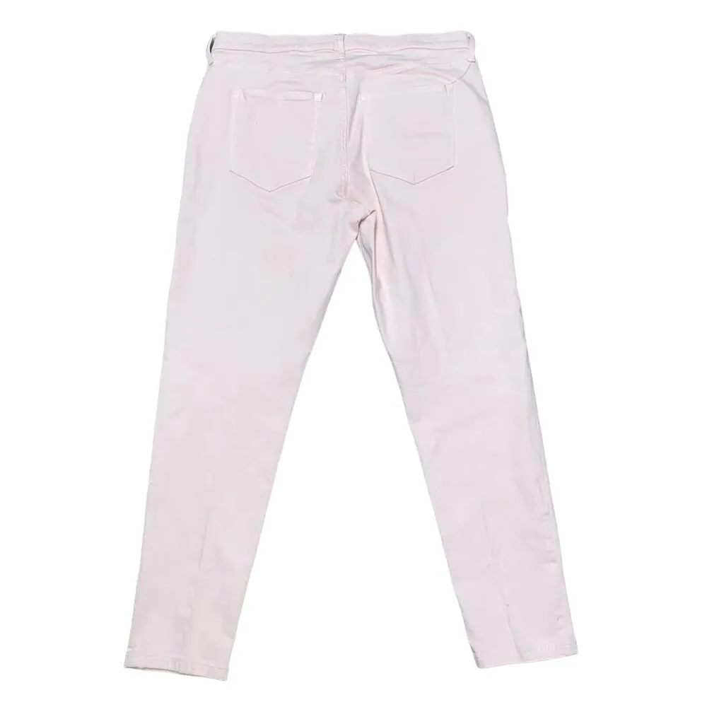 Banana Republic Midrise Skinny Icy Pink Ankle Barbie y2k Jean Size 31 - Image 3